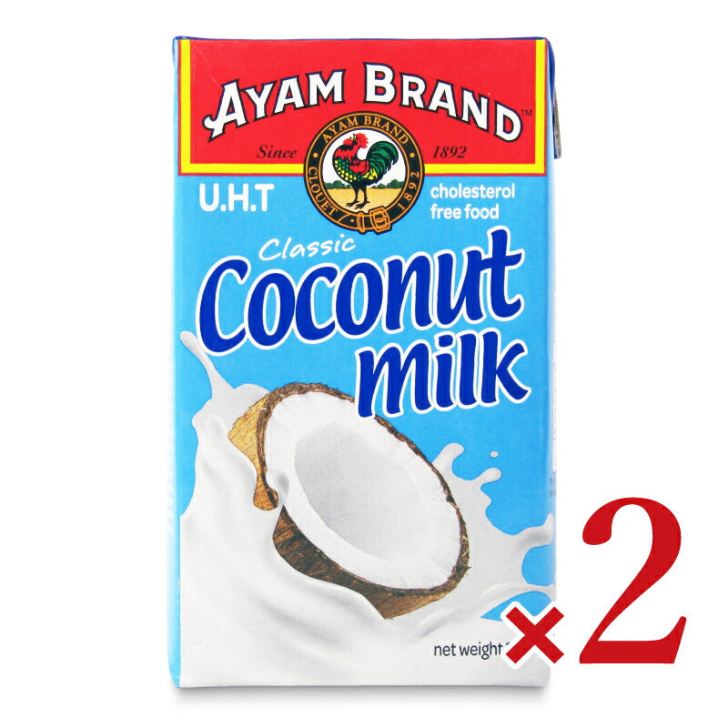 【最大2000円OFFクーポン配布中!!】アヤムココナッツミルク1000ml×2個【マラソン～4/1101:59まで！】