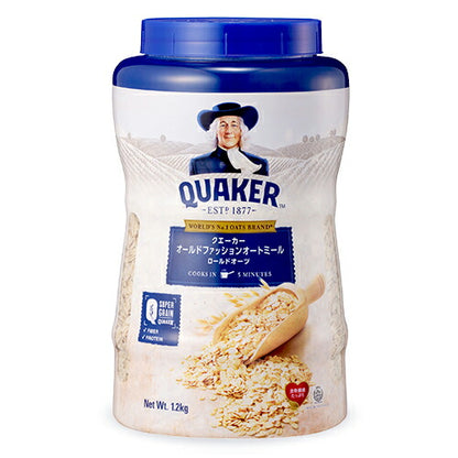 【マラソン限定！最大2000円OFFクーポン配布中】クエーカーオールドファッションオートミール1.2kg