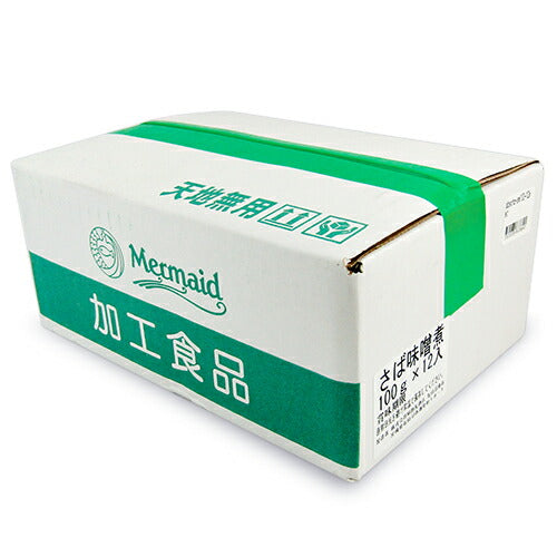 【スーパーSALE限定！最大2,000円OFFクーポン配布中】阿部長商店吟醸酒粕使用さば味噌煮100g×12個セットケース販売