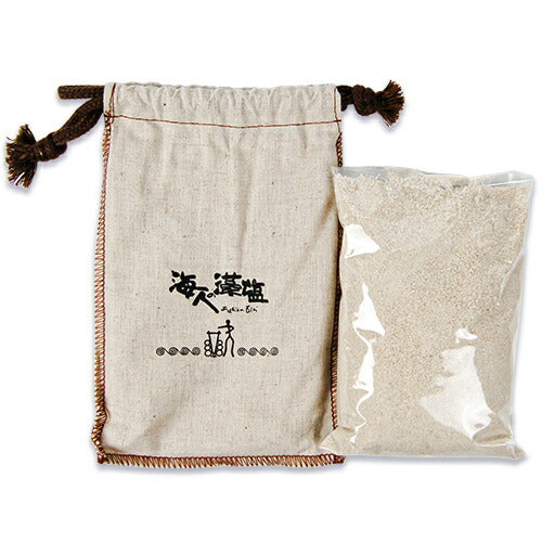 海人の藻塩布袋300g