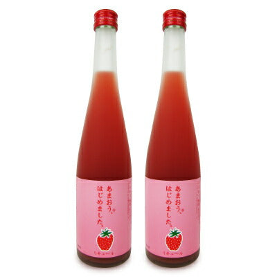 篠崎あまおう梅酒あまおう、はじめました。500ml