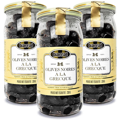 アルカンバラルブラックオリーブギリシャ風230g×3個セット