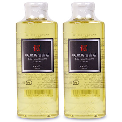 《送料無料》こうねナチュラルシャンプーハッカの香り200ml×2個［横濱馬油商店］《あす楽》