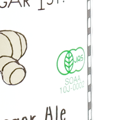 ブラウンシュガーファースト 有機ジンジャーエール 180ml ［Brown Sugar 1st］