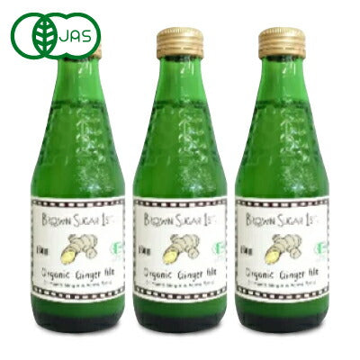ブラウンシュガーファースト 有機ジンジャーエール 180ml ［Brown Sugar 1st］