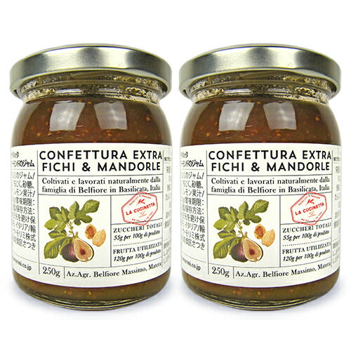 《送料無料》カーサ・モリミラ・クチネッタいちじくとアーモンドのジャム250g×2個