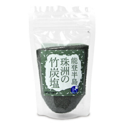 新海塩産業珠洲の竹炭塩100g《あす楽》