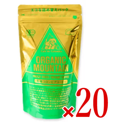 ダーボン オーガニックマウンテン有機インスタントコーヒー 80g （詰替用）［有機JAS］