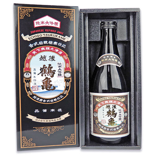 越後鶴亀純米大吟醸720ml《あす楽》