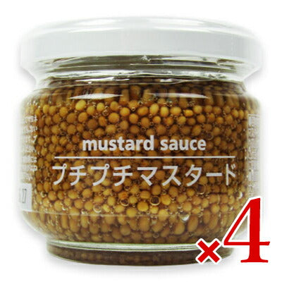 FINDNEWS(ファインドニューズ)プチプチマスタード100g×4個