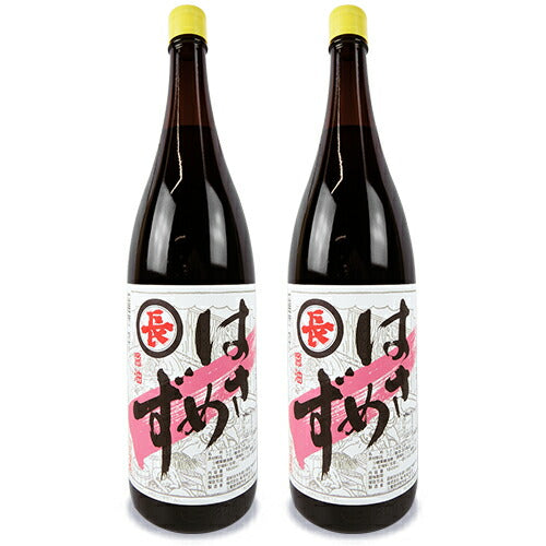 《送料無料》福岡醤油店はさめずうすいろ醤油1800ml×2本セット