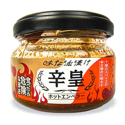 ふくや味な油漬け辛皇ホットエンペラー瓶70g