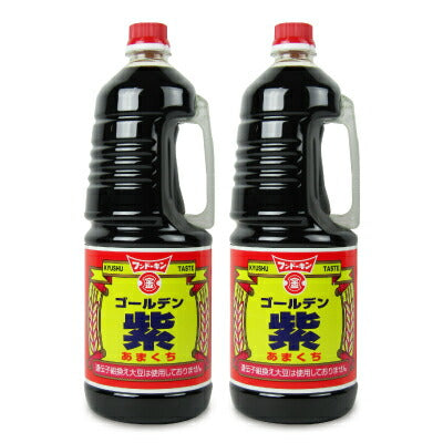 【マラソン限定！最大2000円OFFクーポン！】フンドーキン醤油ゴールデン紫あまくち1800mL