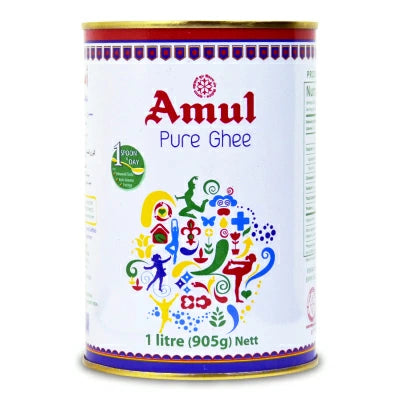 ピュア ギー アムール 1L （1000ml） 赤蓋なし ［Amul Pure Ghee］