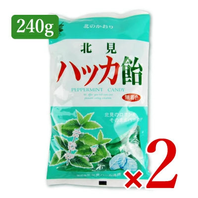 北見 ハッカ飴 240g [北見ハッカ通商]
