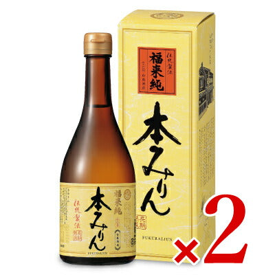 白扇酒造福来純伝統製法熟成本みりん500ml熟成3年