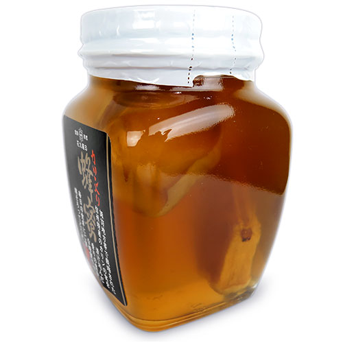 原田商店花九曜印かりん入り蜂蜜350g