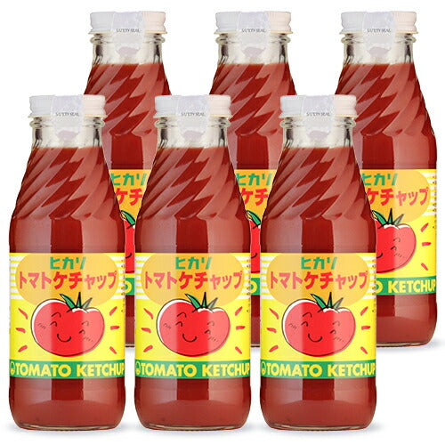 【マラソン期間限定！最大2,000円OFFクーポン配布中！】《送料無料》光食品トマトケチャップ400g×6個