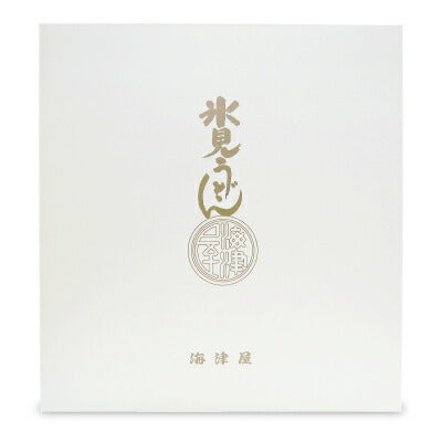 海津屋氷見うどんセット細麺4本＆極細めん2本