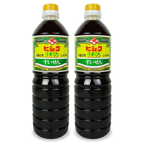 藤安醸造ヒシクすいせん1L×2本