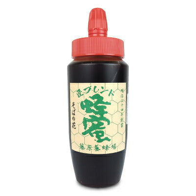 創業三十四年藤原養蜂場匠ブレンド蜂蜜そばの花500g《あす楽》