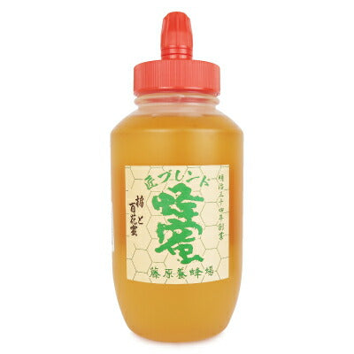 創業三十四年藤原養蜂場匠ブレンド蜂蜜栃と百花蜜1000g《あす楽》