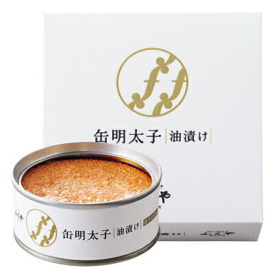 ふくや明太子油漬け缶85g