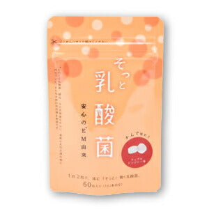 【マラソン限定！最大2,000円OFFクーポン配布中！】《メール便選択可》そっと乳酸菌60粒入りEM生活