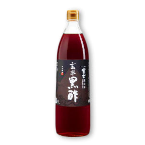 飯尾醸造富士玄米黒酢900ml【にっぽん津々浦々】