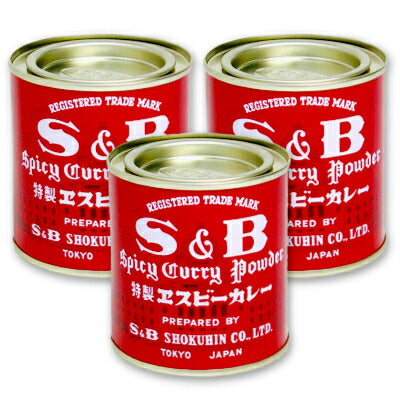 S&B赤缶カレー粉84g［エスビー食品］【にっぽん津々浦々】