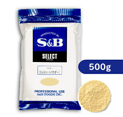 S&Bセレクトスパイスジンジャーパウダー500g［エスビー食品］【にっぽん津々浦々】