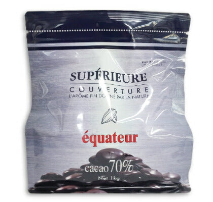 大東カカオスペリオールエクアトゥール1kg（1000g）＜カカオ分:70％＞【にっぽん津々浦々】