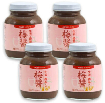 無双本舗 生姜・番茶入り梅醤 250g ［ムソー］【番茶 梅醤番茶 梅