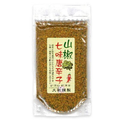七味唐辛子（山椒）袋40g入り【にっぽん津々浦々】