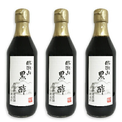 内堀醸造臨醐山黒酢360ml×3本【にっぽん津々浦々】