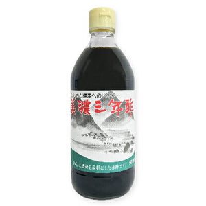 内堀醸造 美濃三年酢 500ml 【三年酢 赤酢 粕酢 お酢 うちぼり 内堀