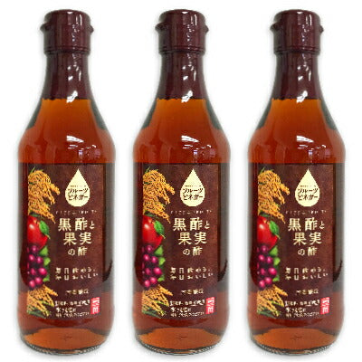 内堀醸造フルーツビネガー黒酢と果実の酢360ml