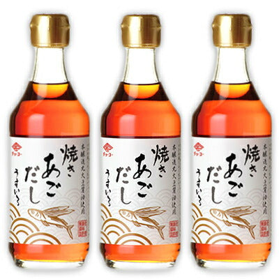 チョーコー醤油焼きあごだしうすいろ300ml×3本