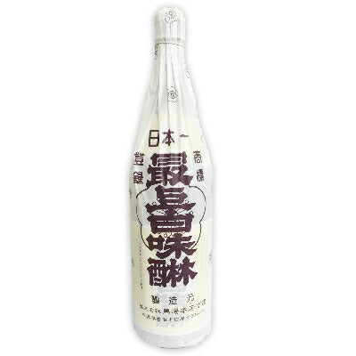 【食フェス期間限定クーポン配布中!!】《送料無料》最上白味醂1.8L（1800ml）［馬場本店酒造］【料理用みりん味醂白みりん馬場本店一升瓶】