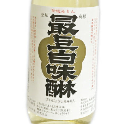 最上白味醂600ml［馬場本店酒造］【にっぽん津々浦々】
