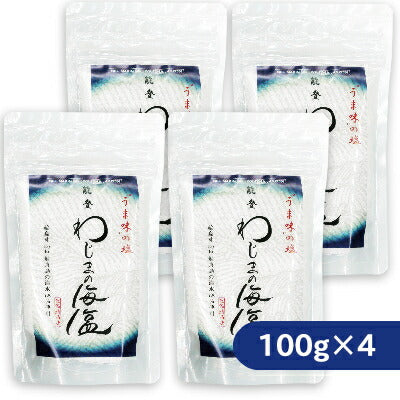 わじまの海塩100g×4袋［美味と健康］【にっぽん津々浦々】
