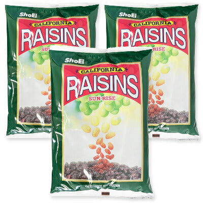 サンライズカリフォルニアレーズン1kg（1000g）×3袋【にっぽん津々浦々】