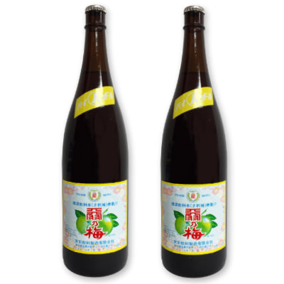 天羽の梅 1800ml Aハイボール 黄ラベル（ウイスキー用）［天羽飲料製造］【天羽乃梅 エキス シロップ 酎ハイの素 イエロー てんば あもう 一升瓶】