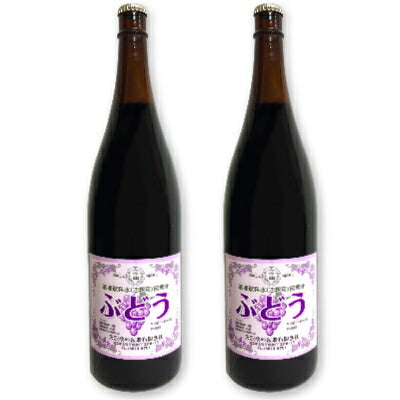 天羽飲料 ブドウ液 1800ml （ブドウ割り用）［天羽飲料製造］【ぶどう エキス シロップ 酎ハイの素 天羽乃梅 天羽の梅 てんば あもう 一升瓶】