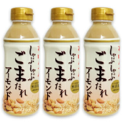 にんべんしゃぶしゃぶごまだれアーモンド330g×3本【にっぽん津々浦々】