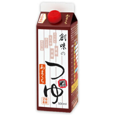 創味のつゆあまくち500ml［創味食品］【にっぽん津々浦々】