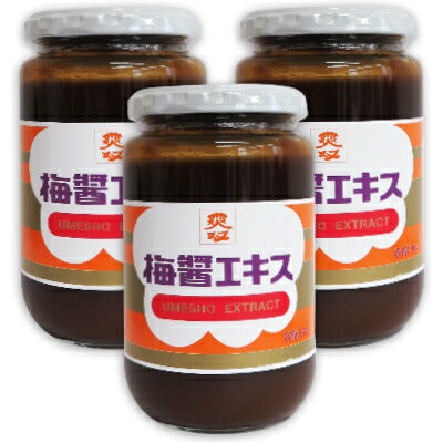 ムソー梅醤エキス350g×3本【にっぽん津々浦々】