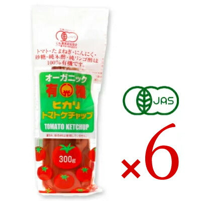 ヒカリ有機トマトケチャップ300g（チューブ）［光食品］【にっぽん津々浦々】