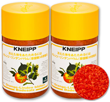 クナイプバスソルトオレンジ・リンデンバウム（菩提樹）の香り850g×2個［KNEIPP］