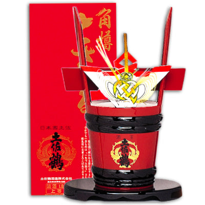 土佐鶴角樽1.8L化粧箱入り【にっぽん津々浦々】